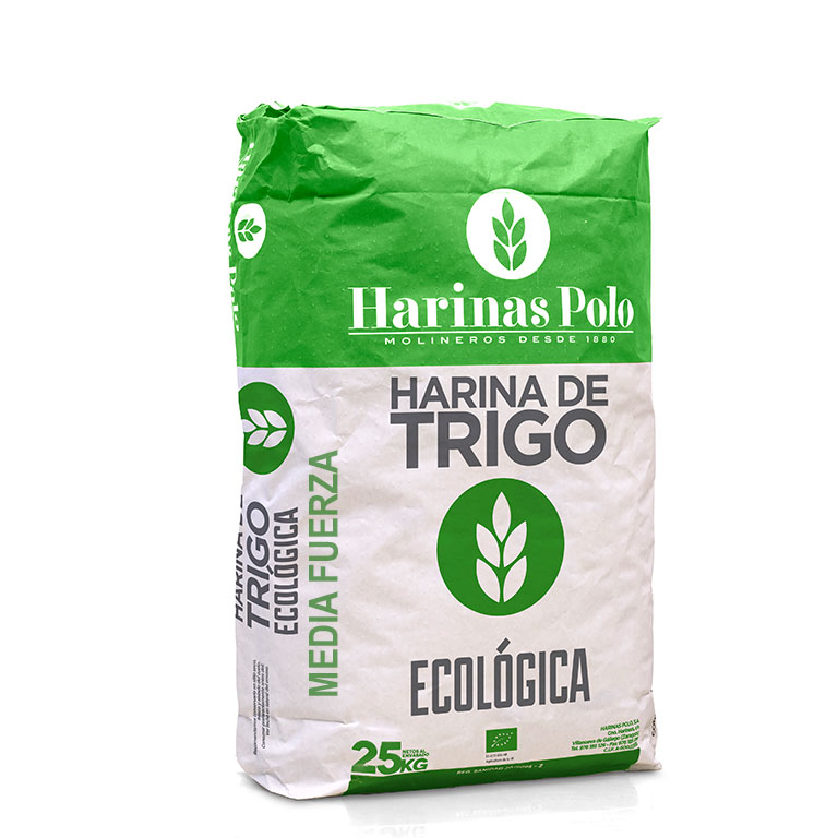 Harina Ecológica Media Fuerza - Harinas Polo